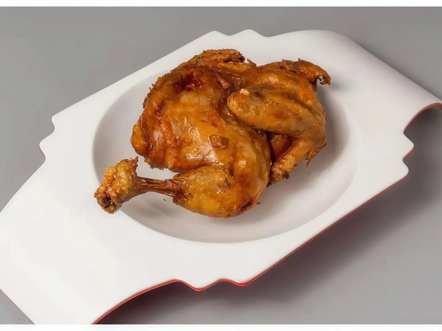 Half Fried Chicken Plain