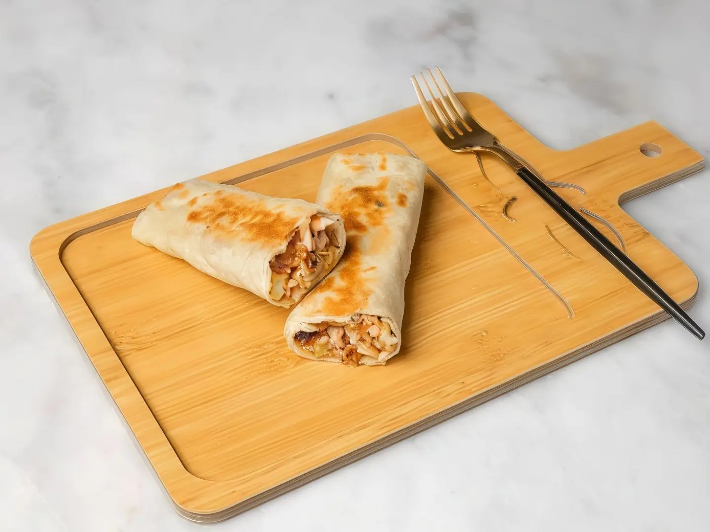 شاورما صغير مع الجبن