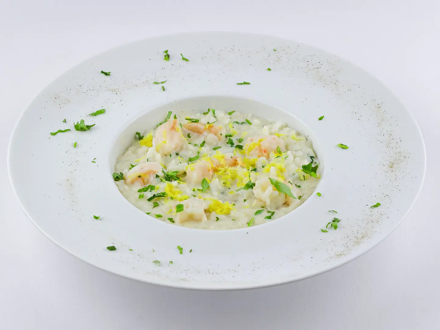 Rissotto Lemon E Gamberi