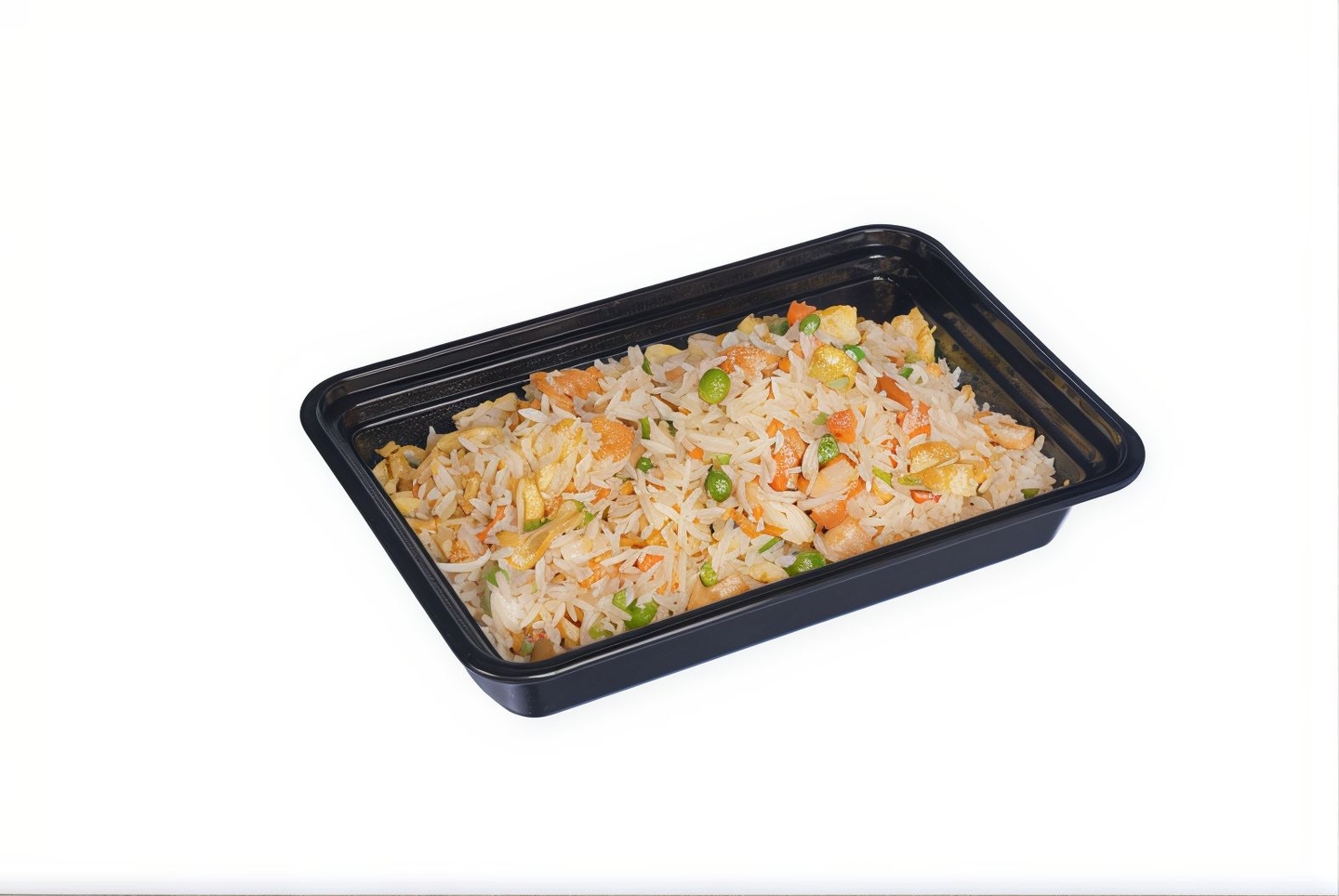 أرز مقلي بالخضار