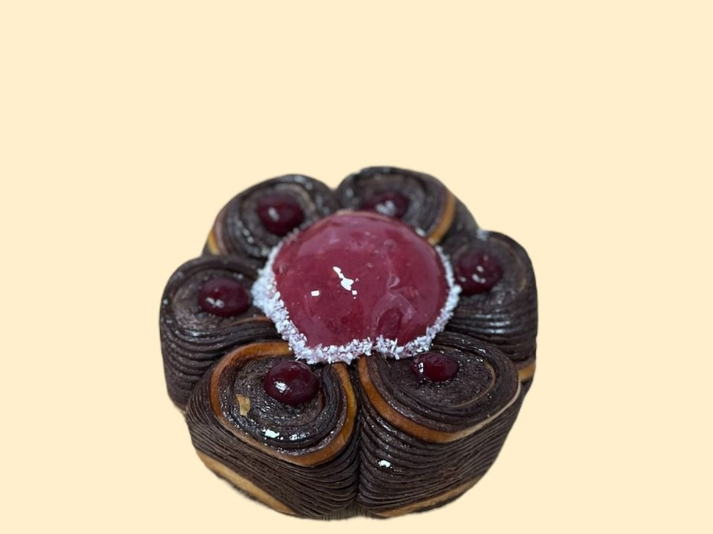 Berry Chocolate Flower