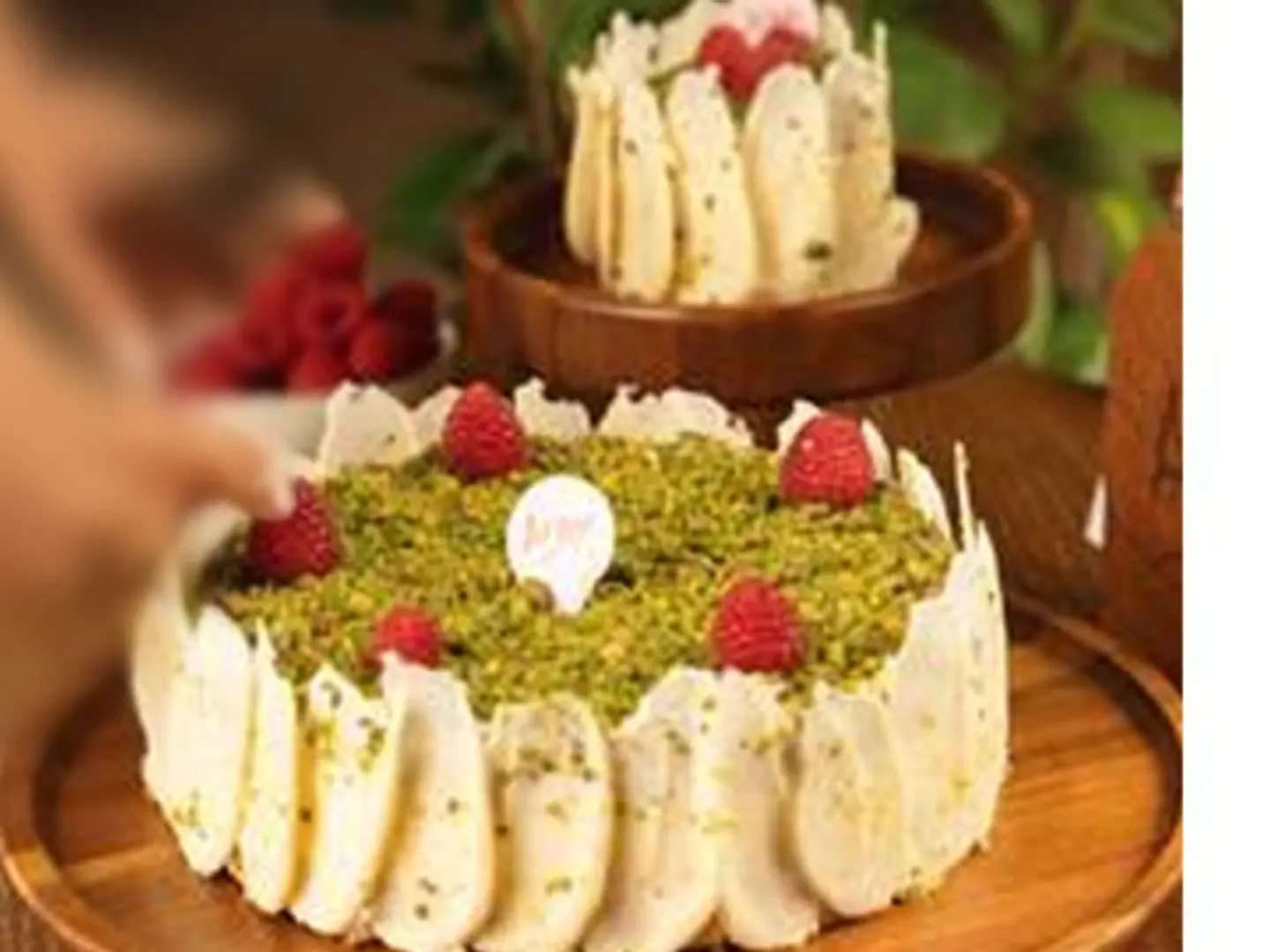 كيكة الفستق