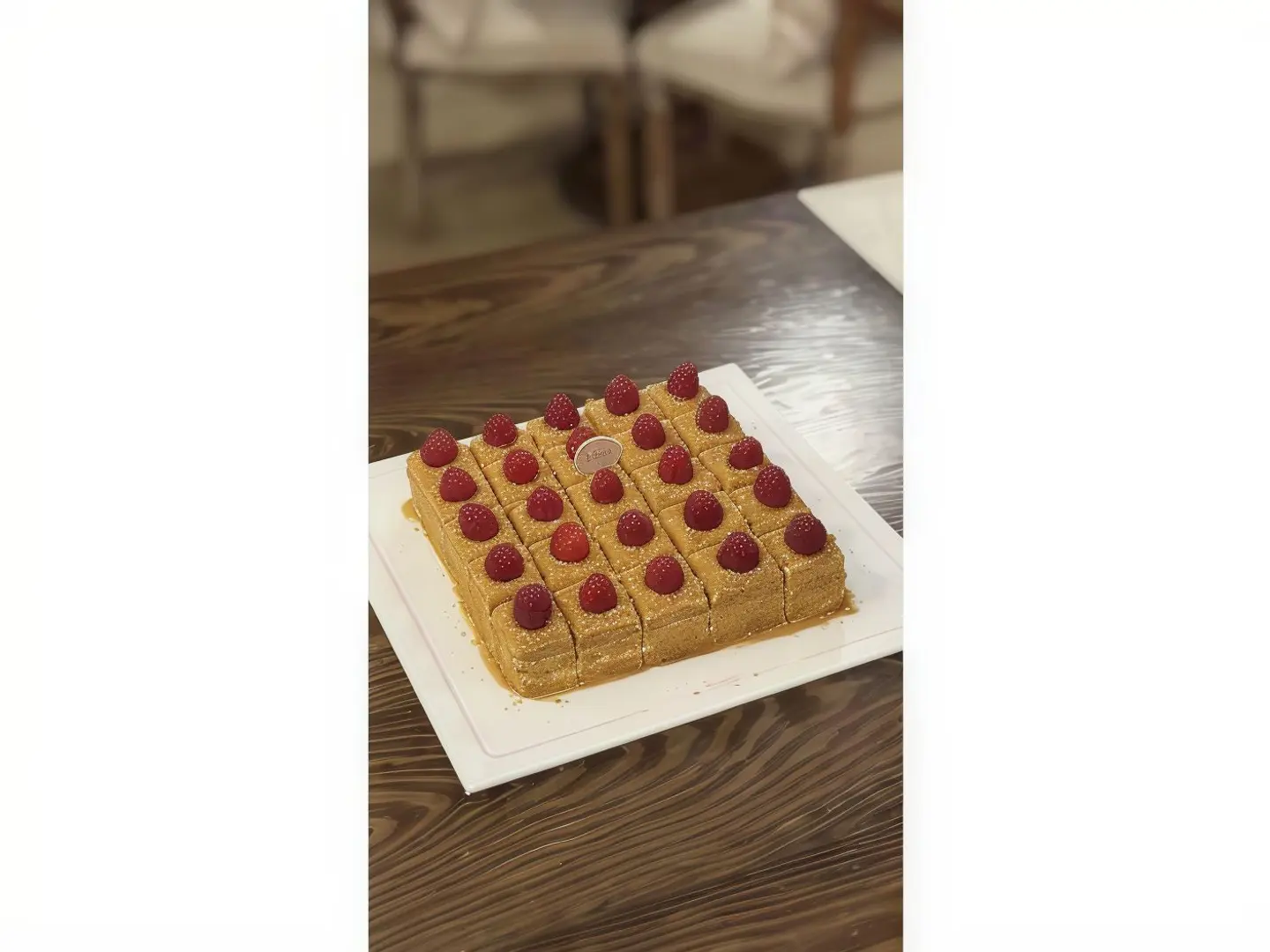 بايتس كيك العسل 25 قطعه