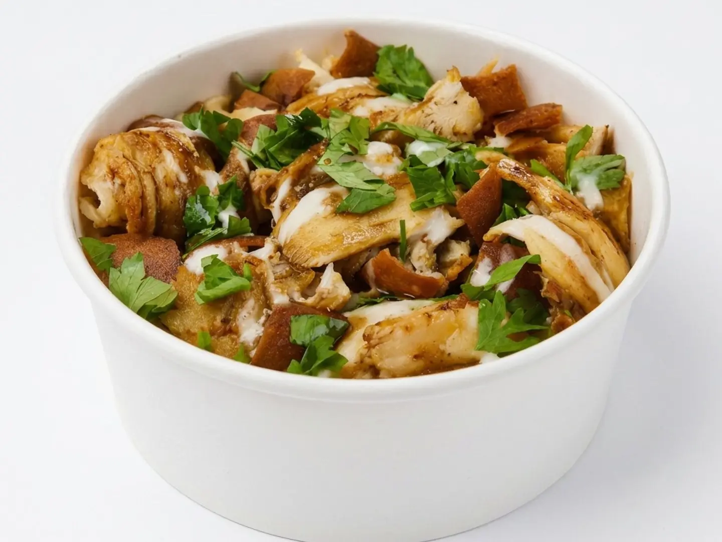 Chicken Shawarma Fatteh