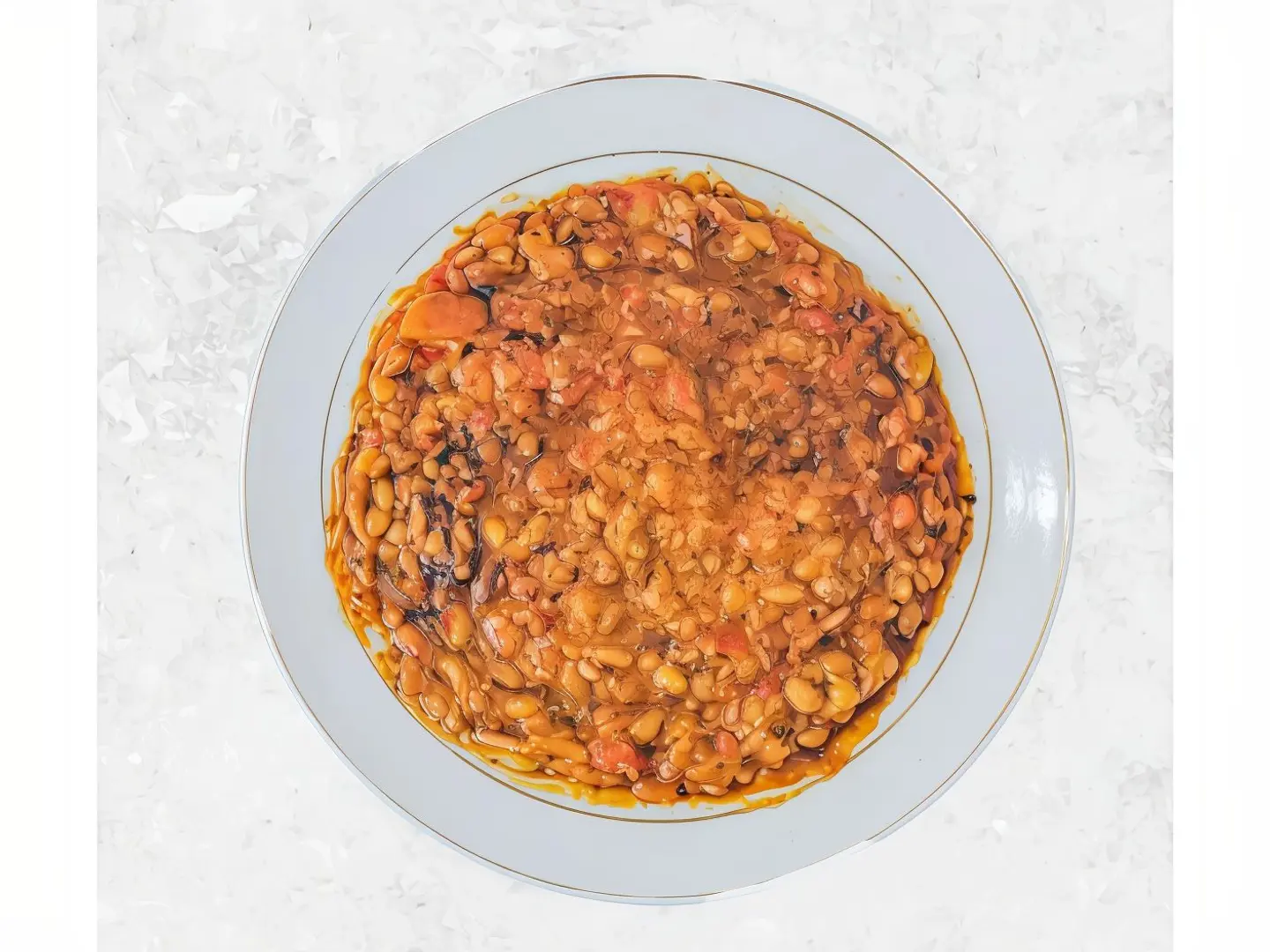 Plain Fava Beans Plate
