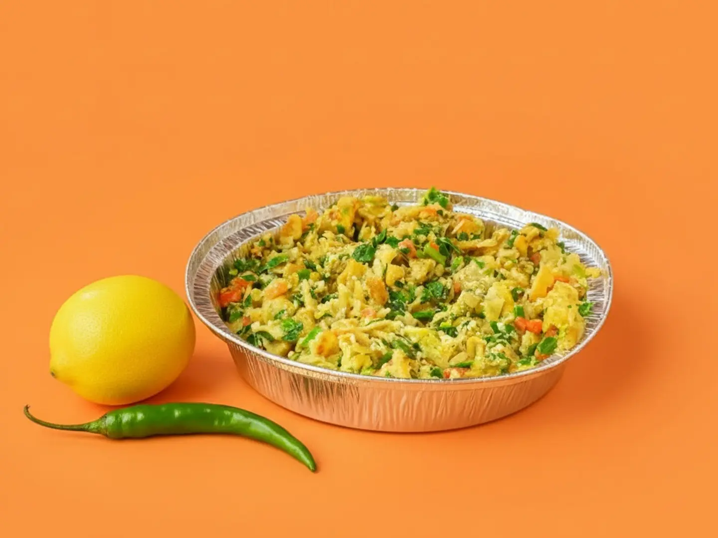 Minced Vegetable Muttabaq On Saj