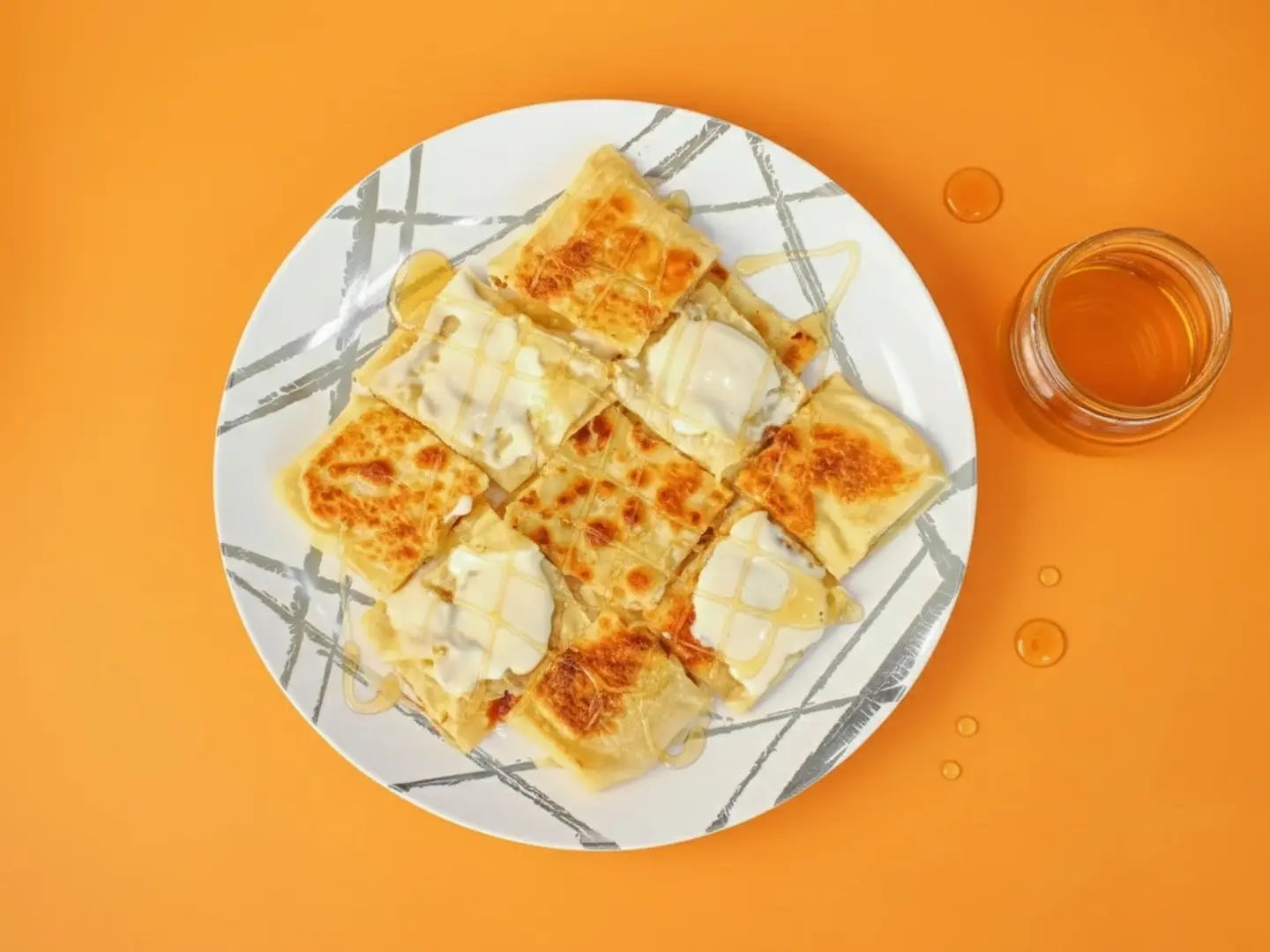 Liquid Cheese And Honey Pie