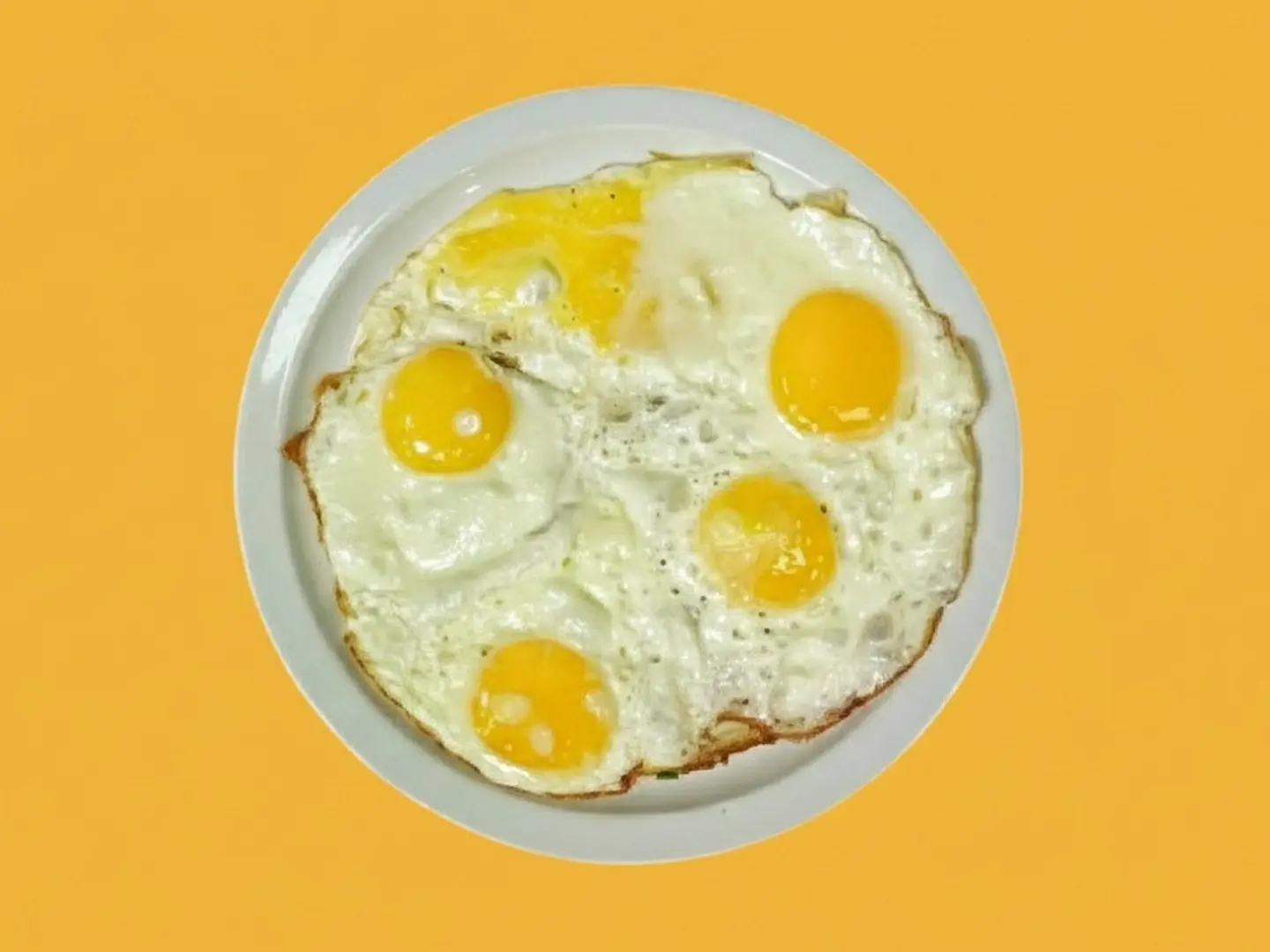 Fried Eggs Plate