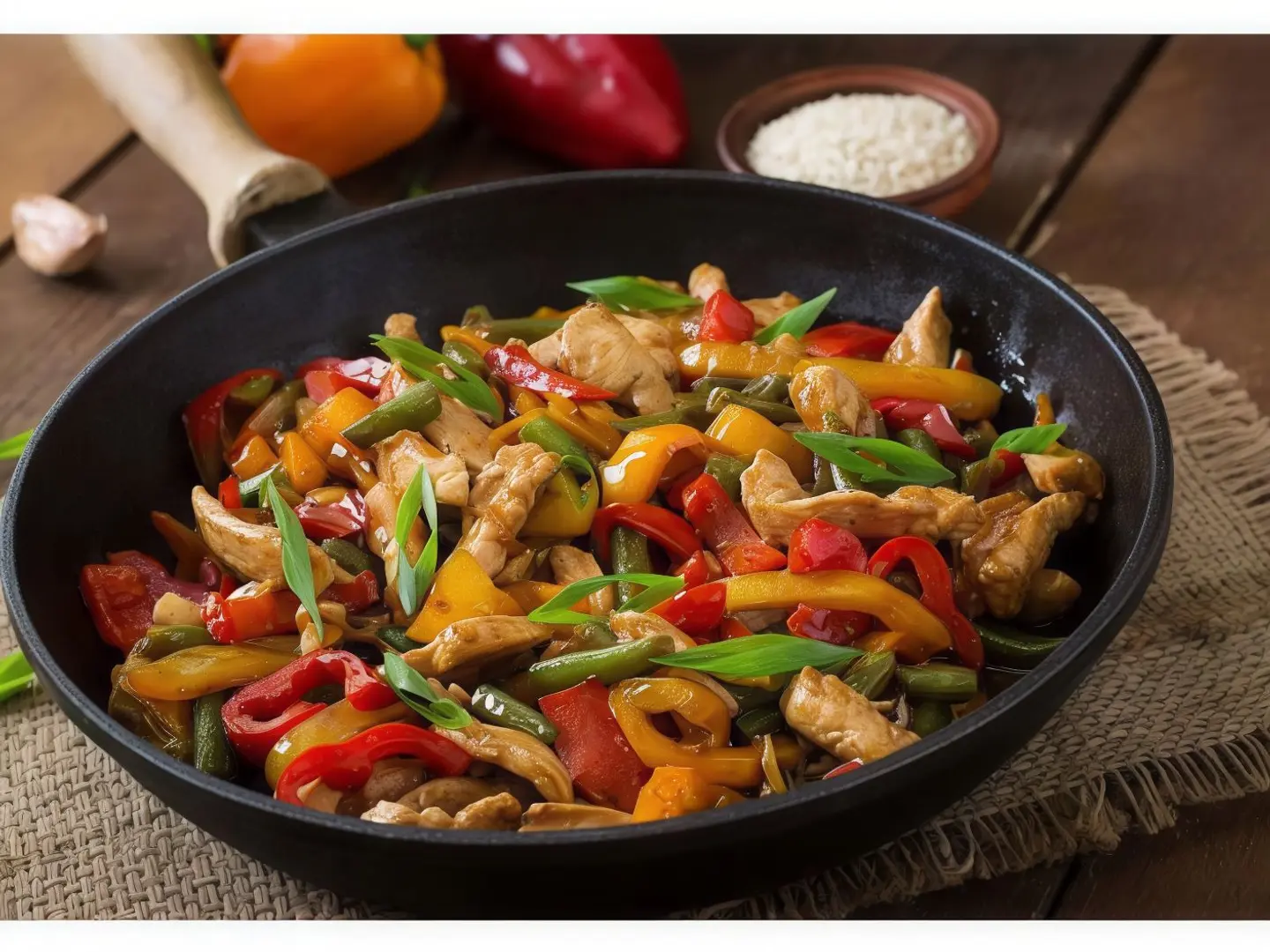 Vegetables And Chicken