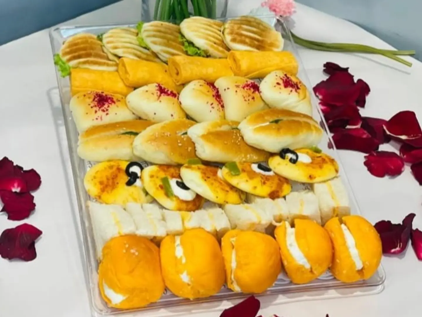 صحن فطاير كبير رشفة