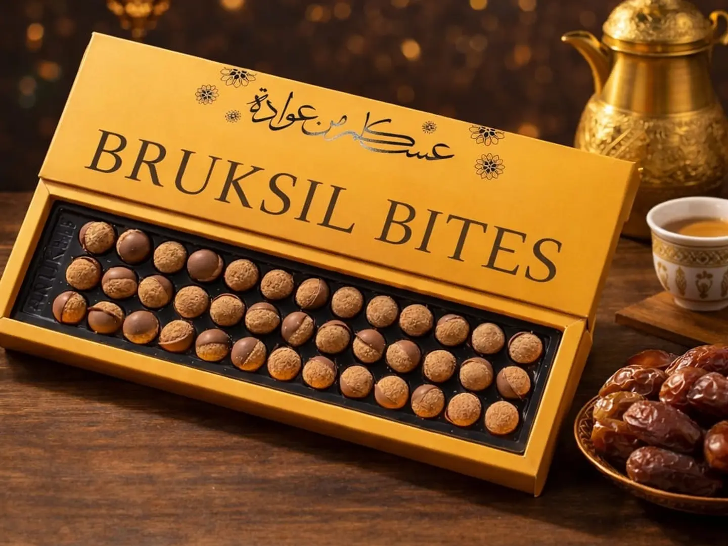 Caramel And Almond Ganache