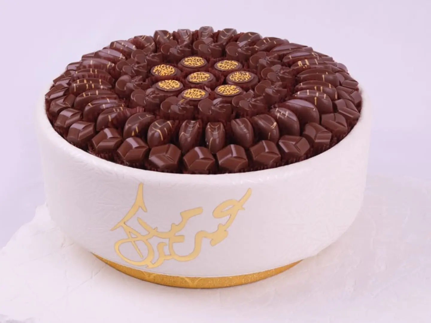 صينية شوكلت بالجيكي مكشوف العيد