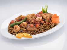 أرز مع الجمبري