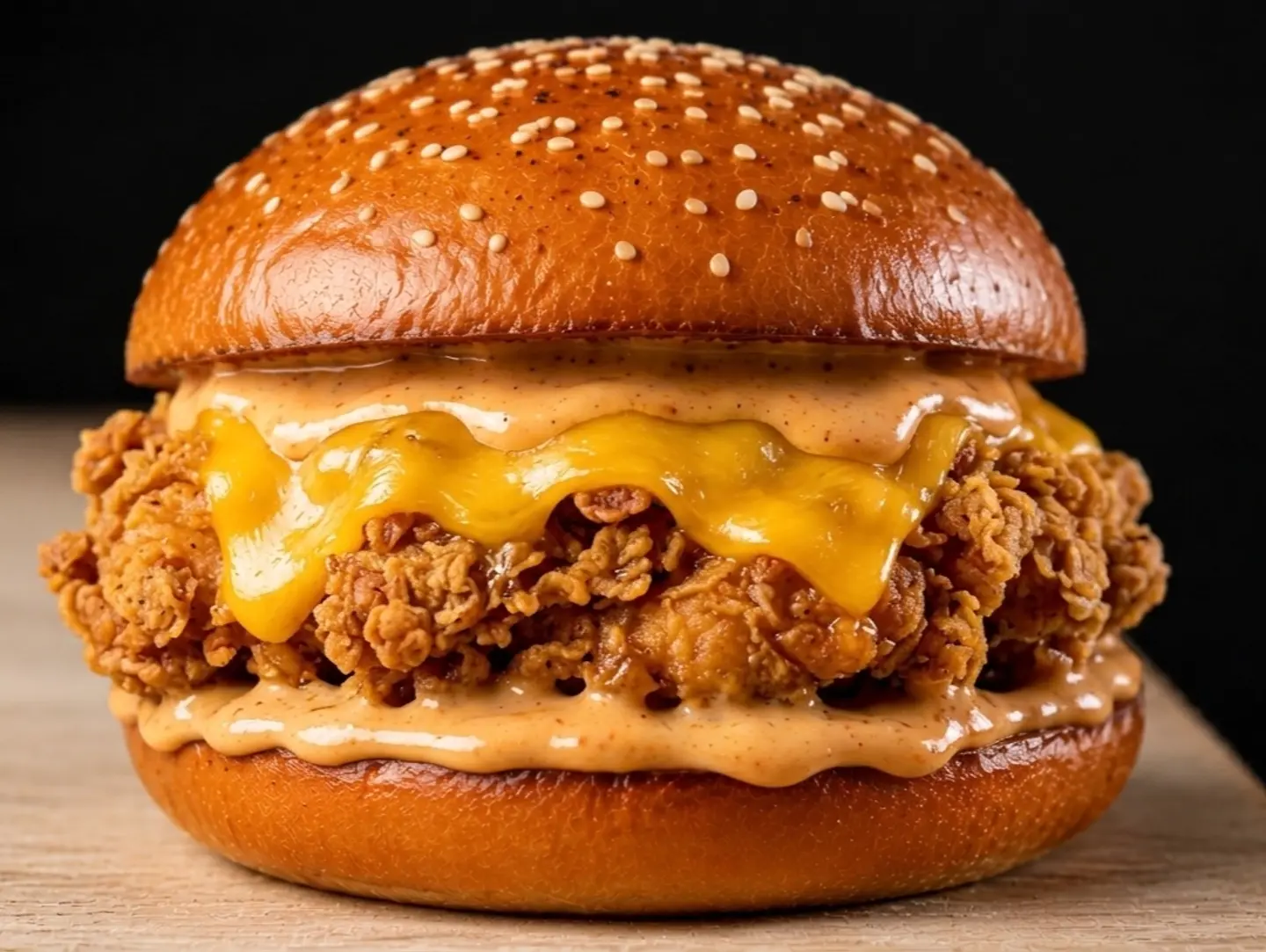 Maple Chicken Burger