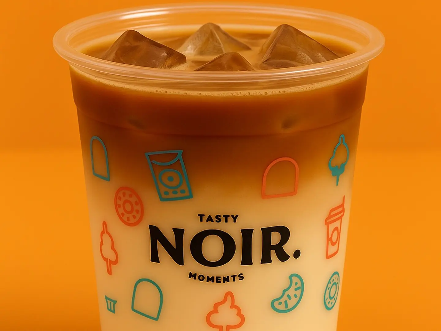 Iced Cortado