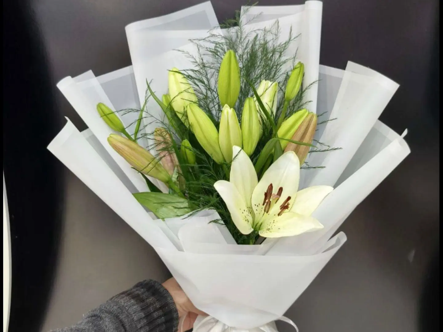 Bouquet Of The Day White