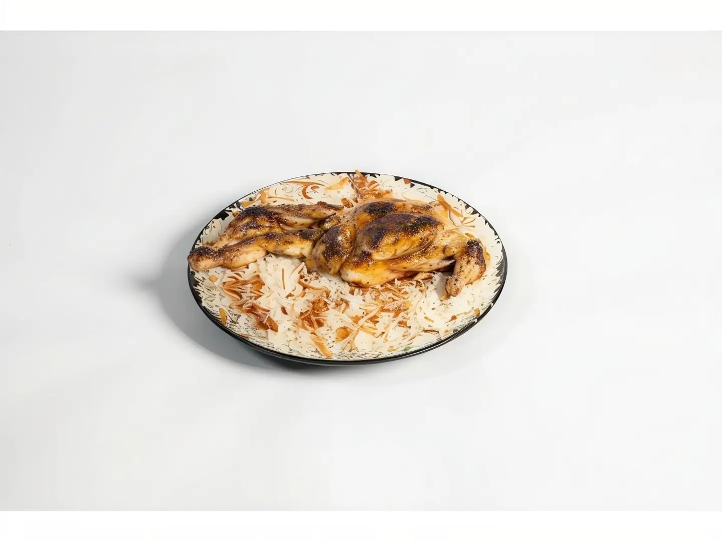 نص دجاج مظبي سادة