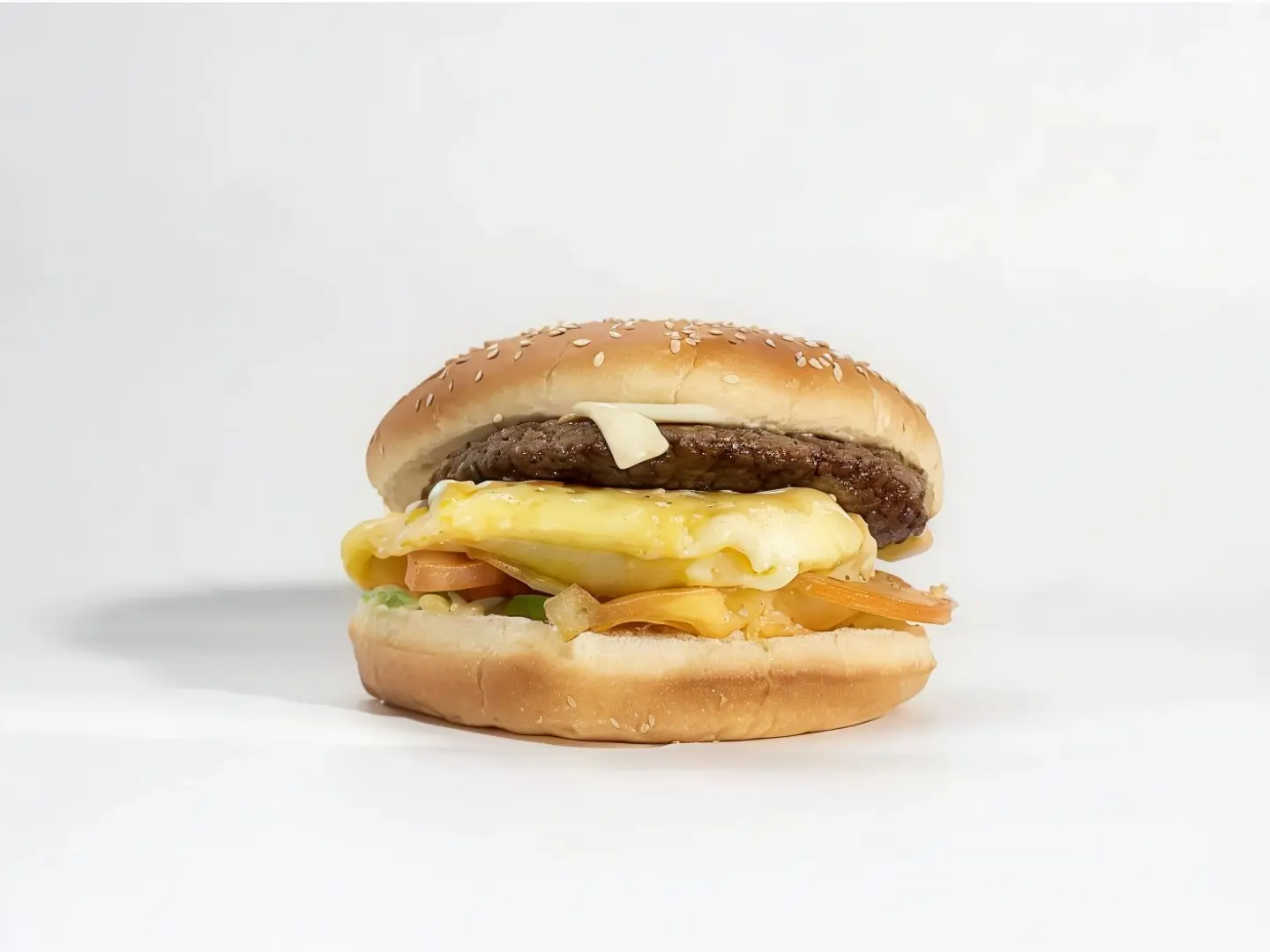 King Beef Burger With Egg