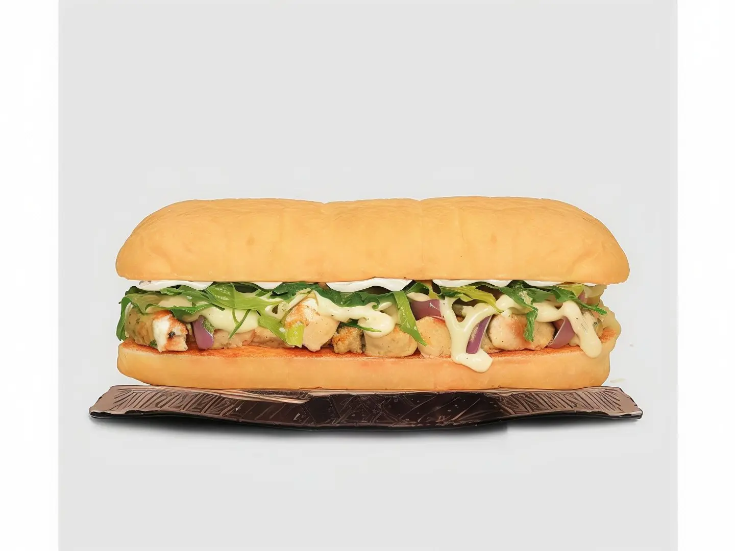 Chicken With Cheese Sandwich