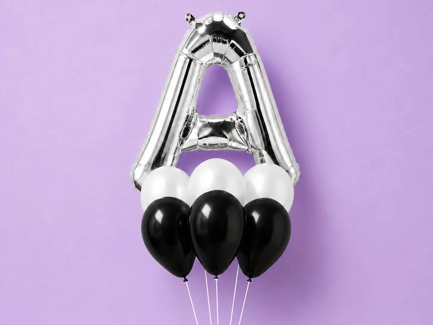 Silver Letter Bouquet
