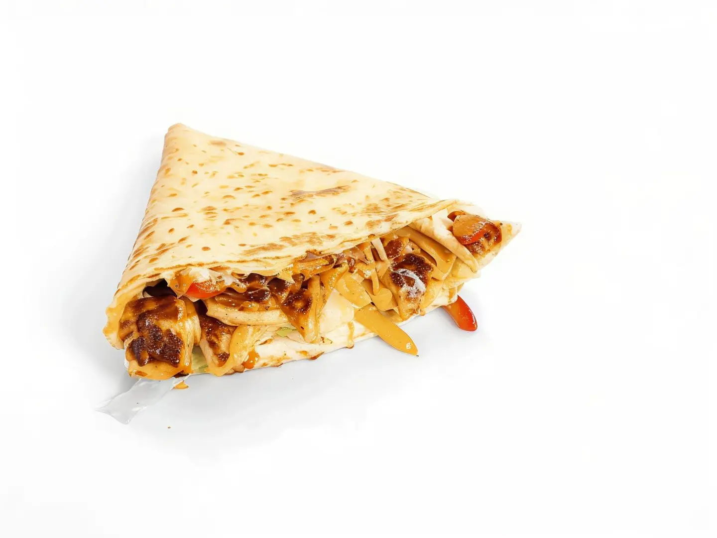 Chicken Cheeseburger Crepe