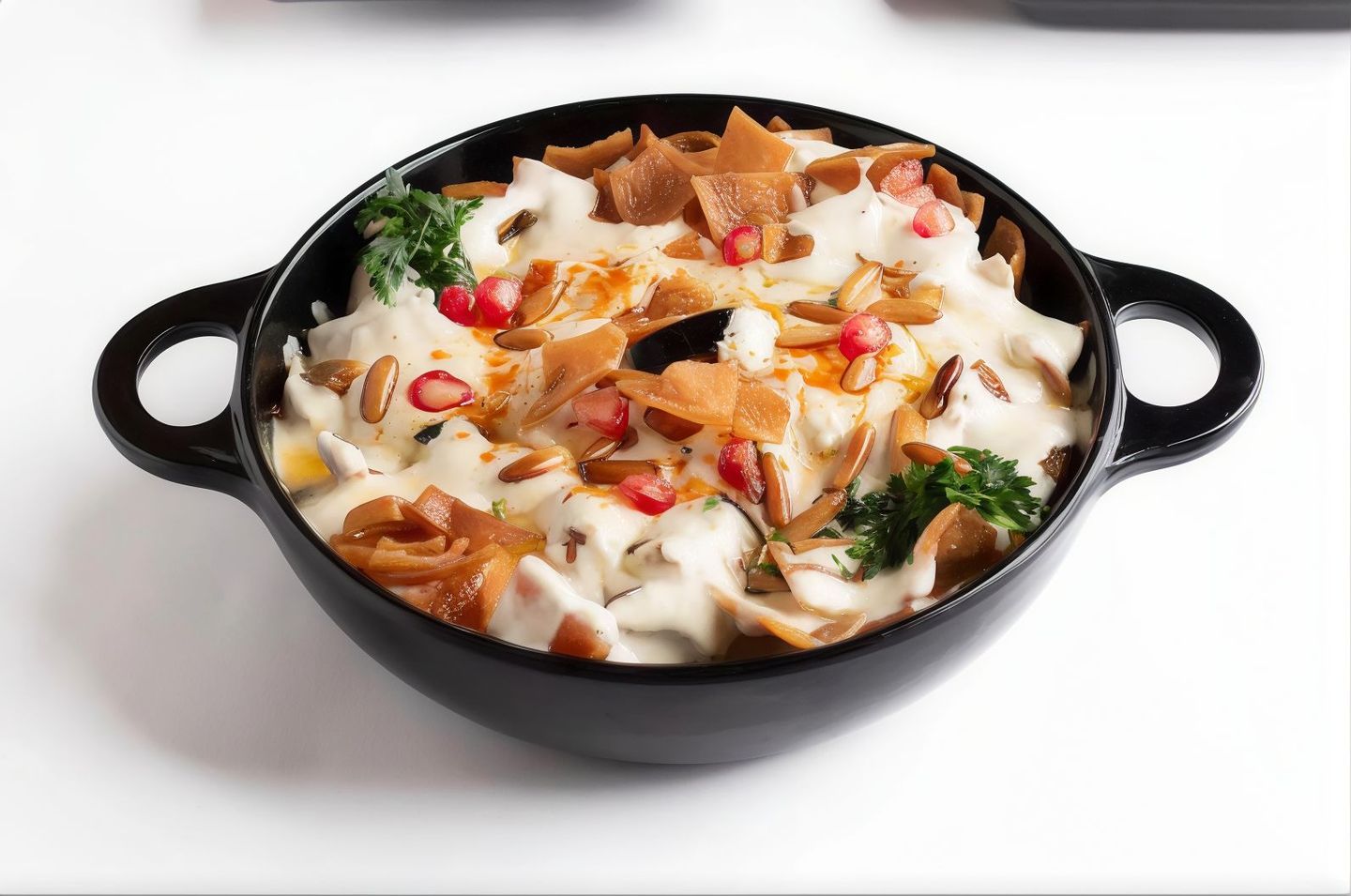 Eggplant Fatteh