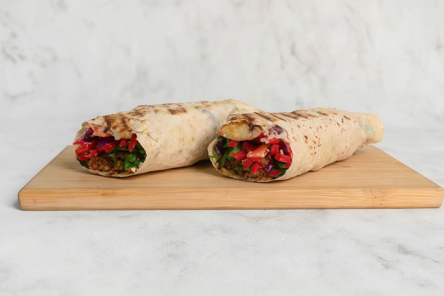 Falafel Saj Sandwich