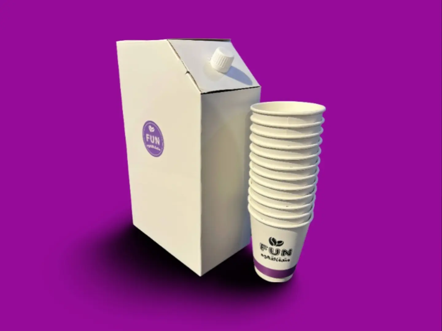 بوكس القهوة 2 لتر حار