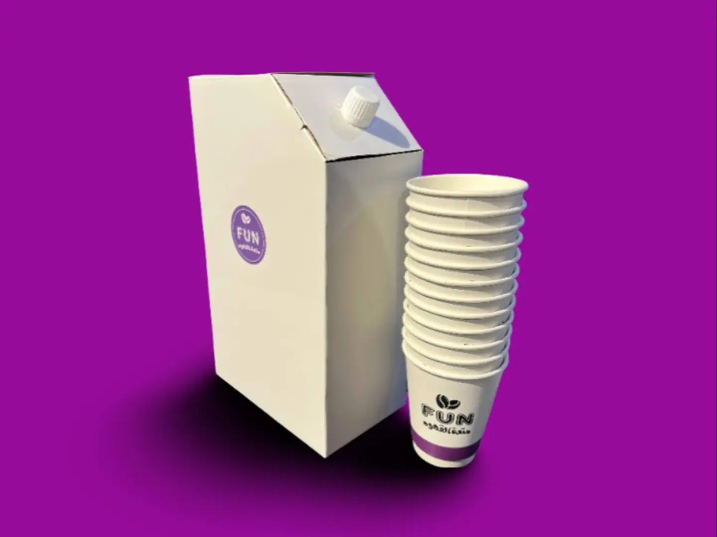 بوكس القهوة 2 لتر في 60 حار