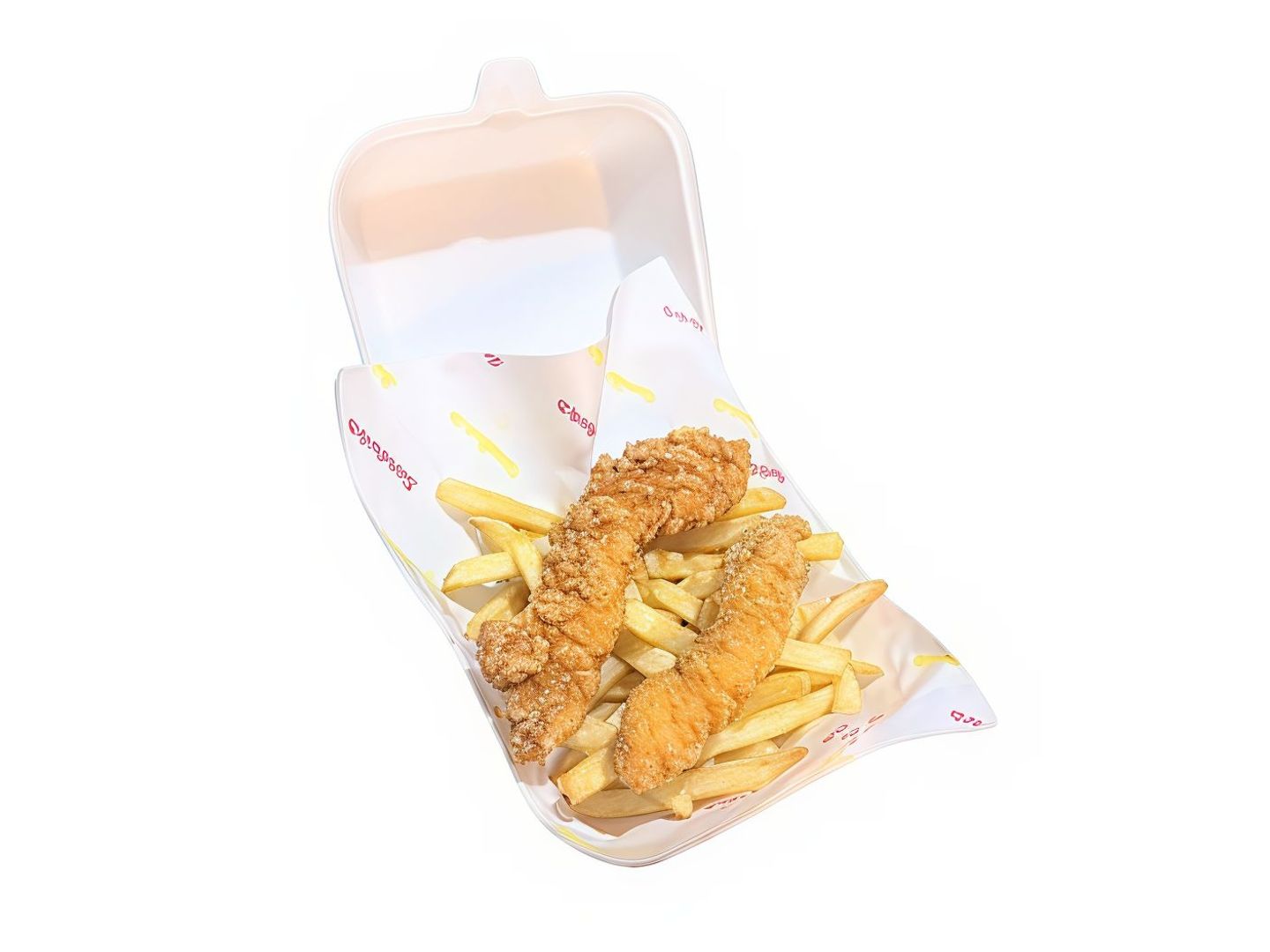 Chicken Strips With Fries
