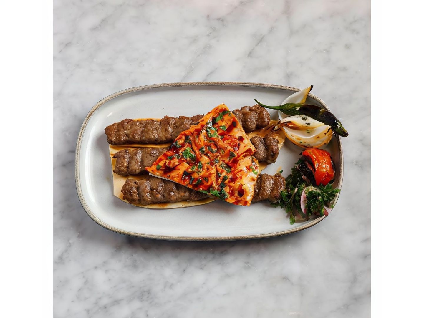 Lamb Kebab For One Person