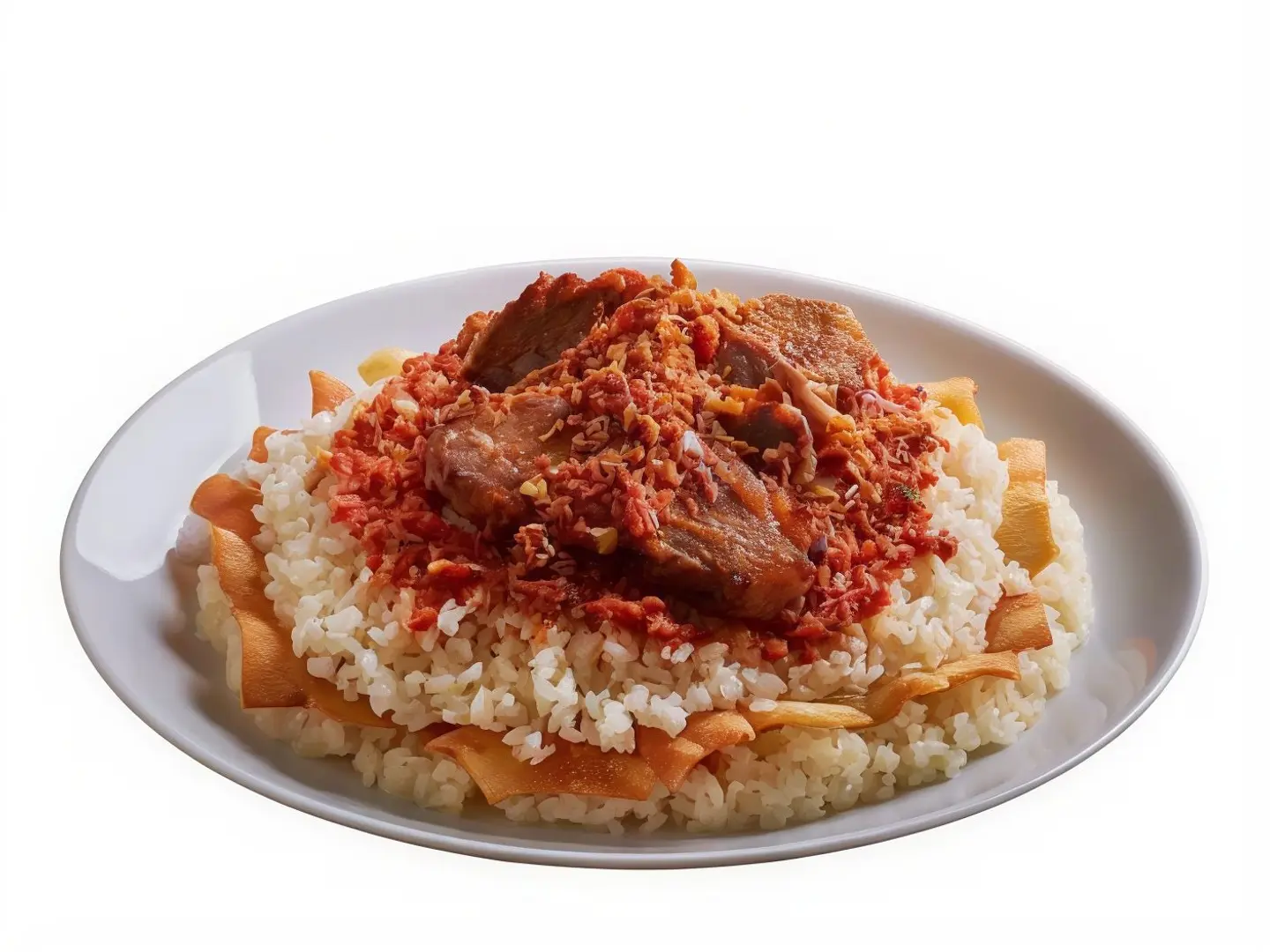 Meat Fatteh