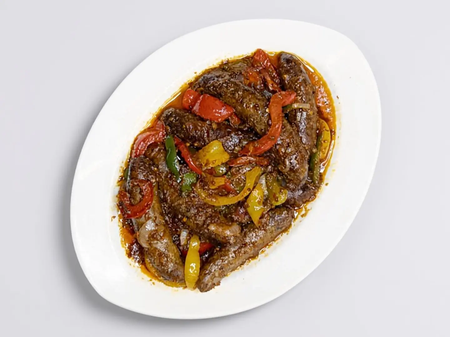 طبق سجق بلدي