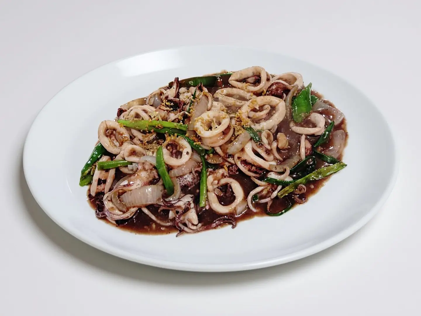 Pusit Oyster Sauce