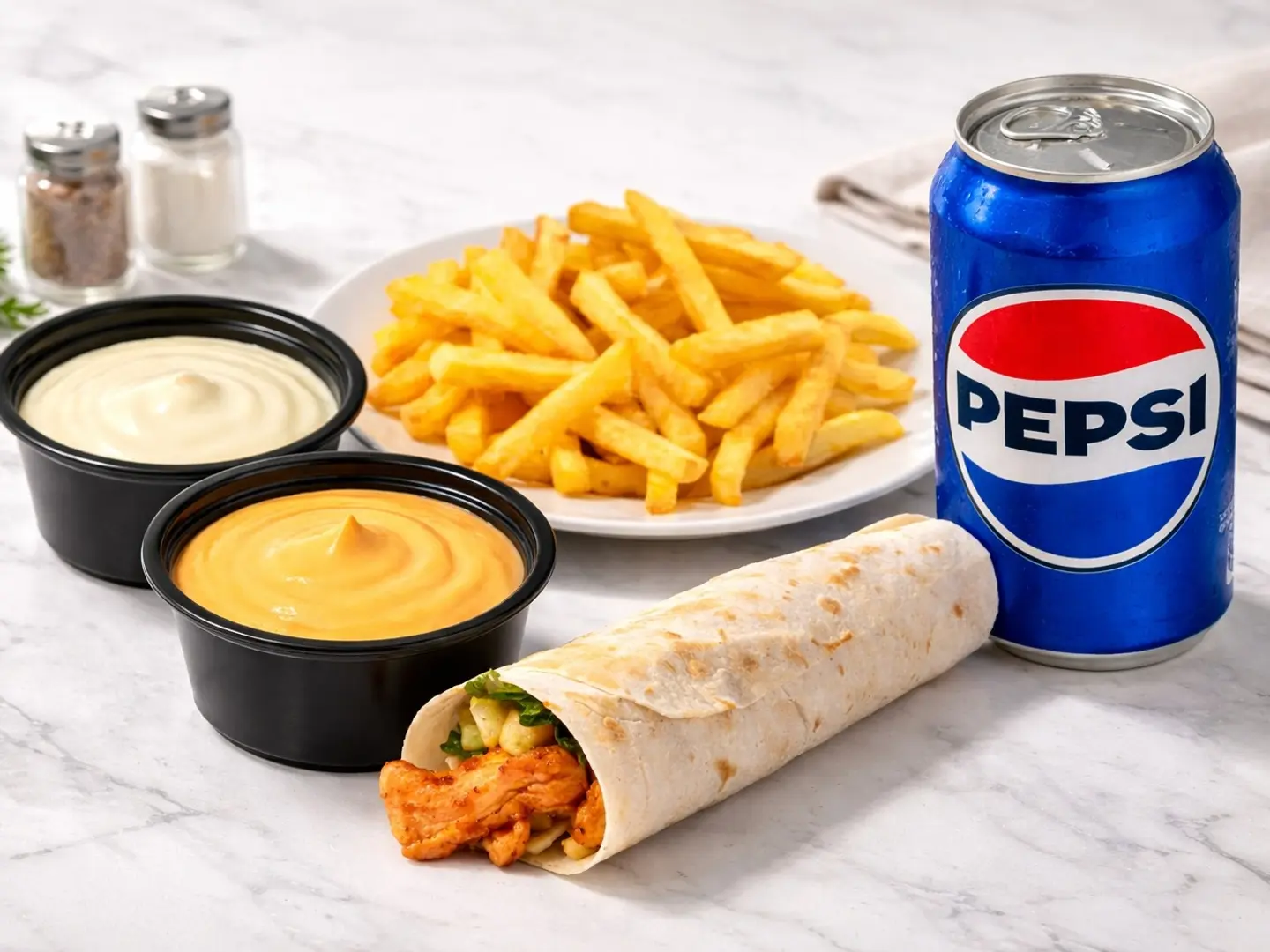 وجبة كومبو - ساندوتش صغير