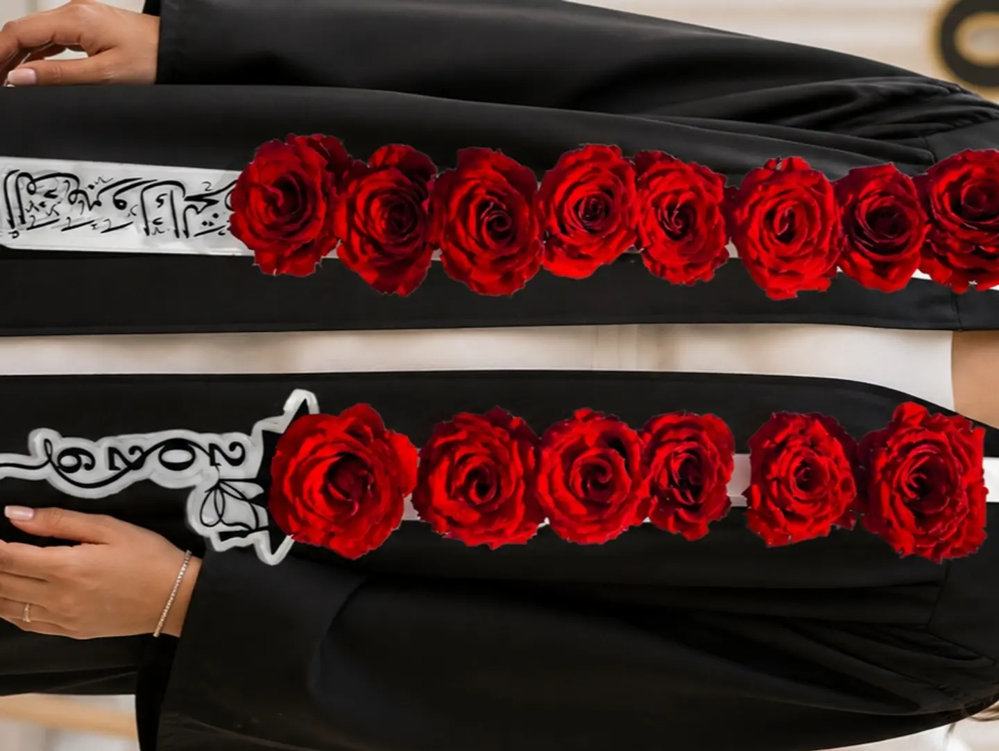 Fresh Rose Flower Garland
