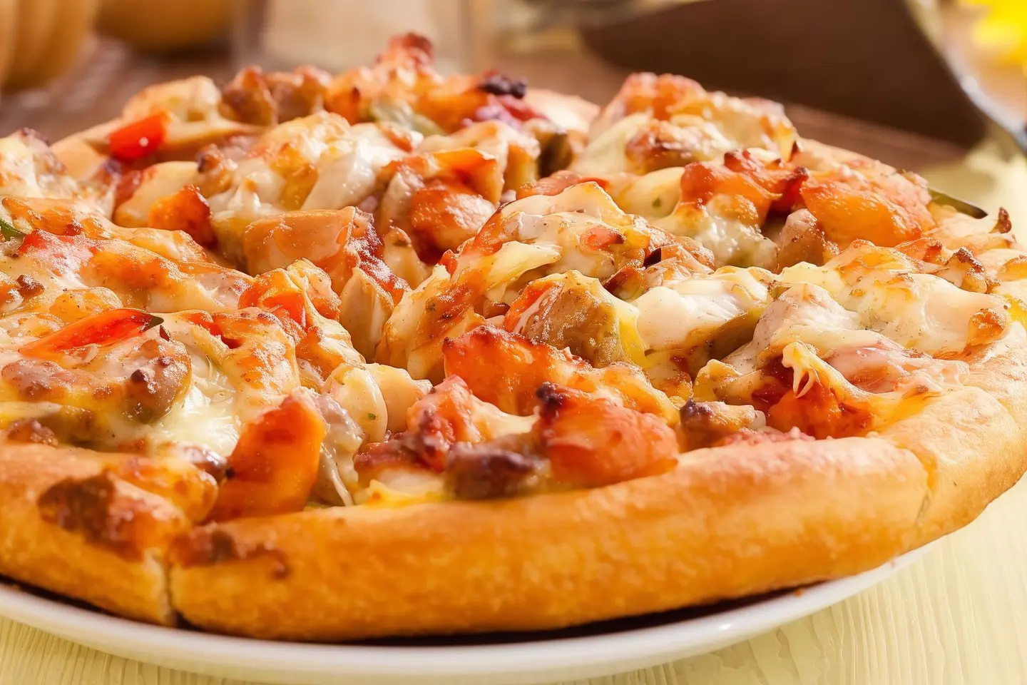 Shawarma Chicken Pizza