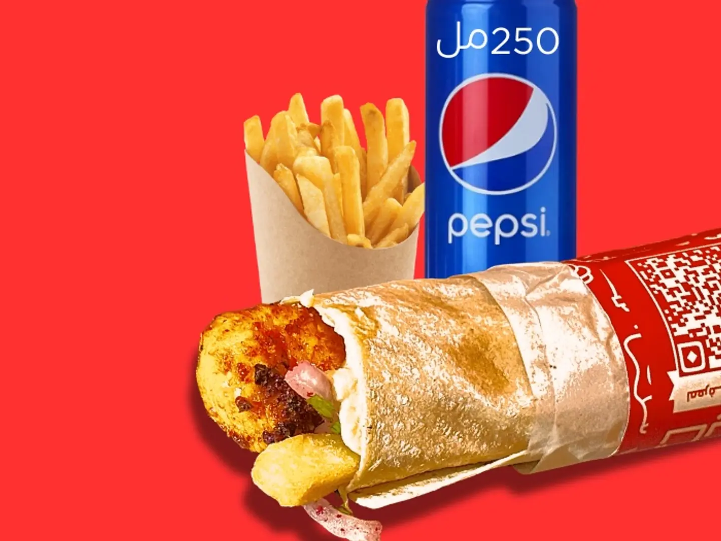 وجبة ساندوتش شيش طاووق