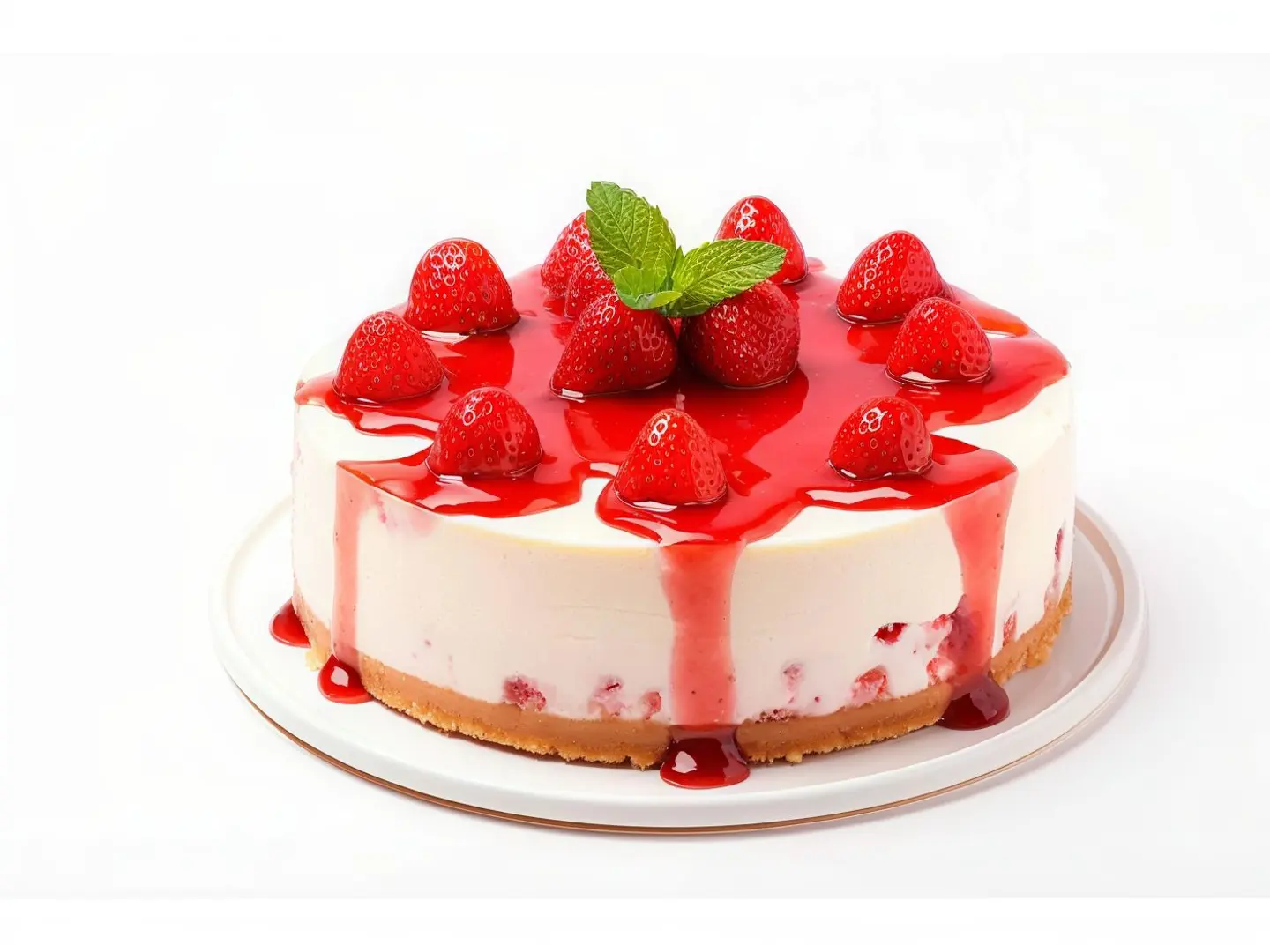 تشيز كيك فراولة