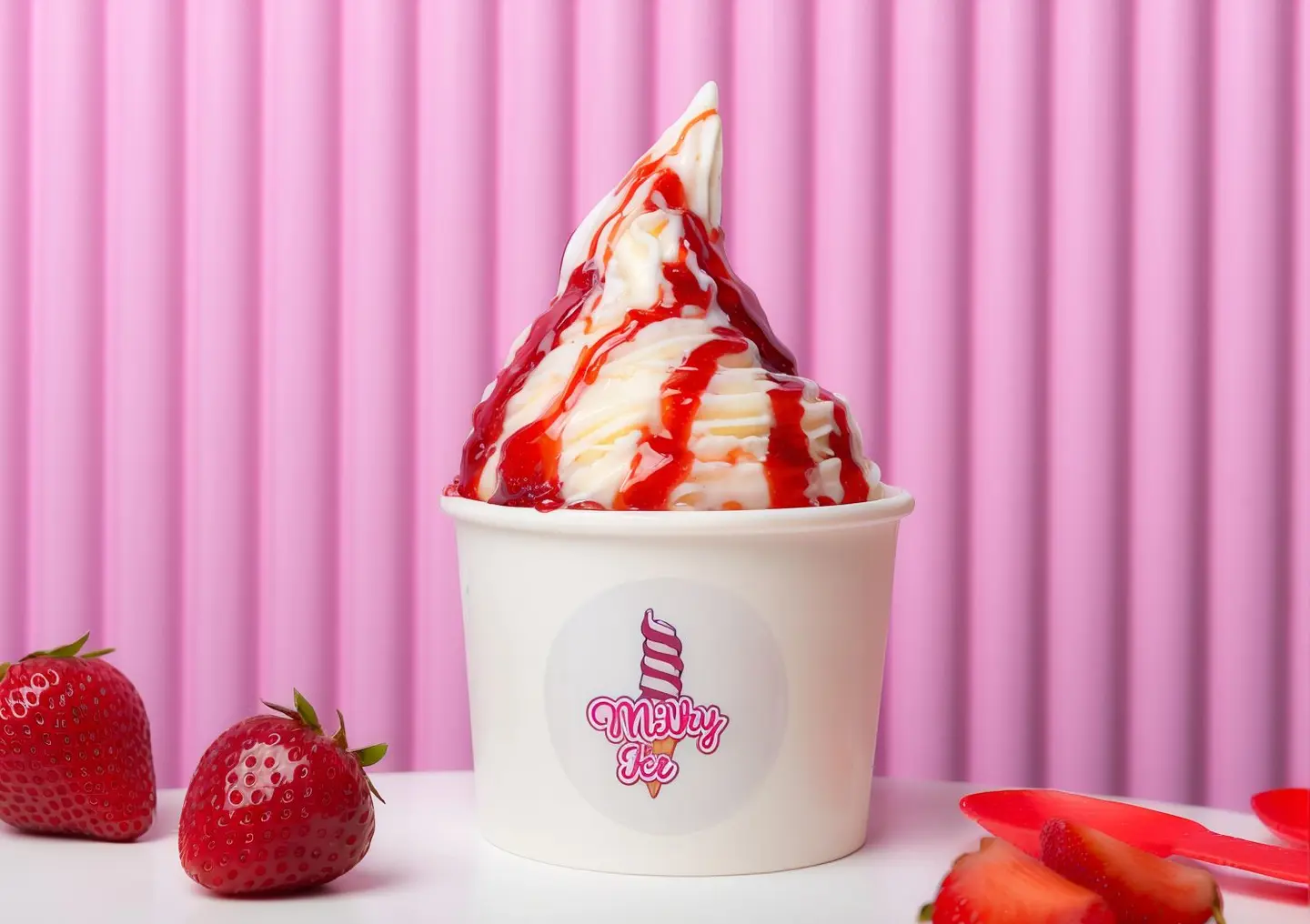 Regular Vanilla Flavored Strawberry