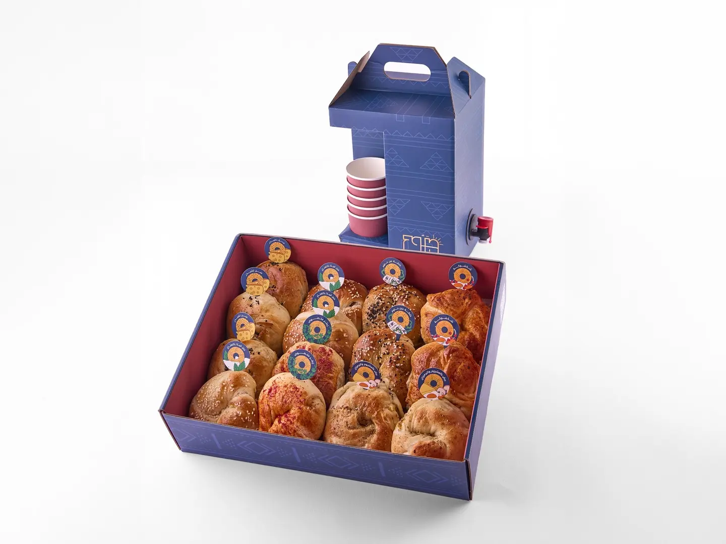 12 Pcs. Cheese Mix Box + Karak Box Offer
