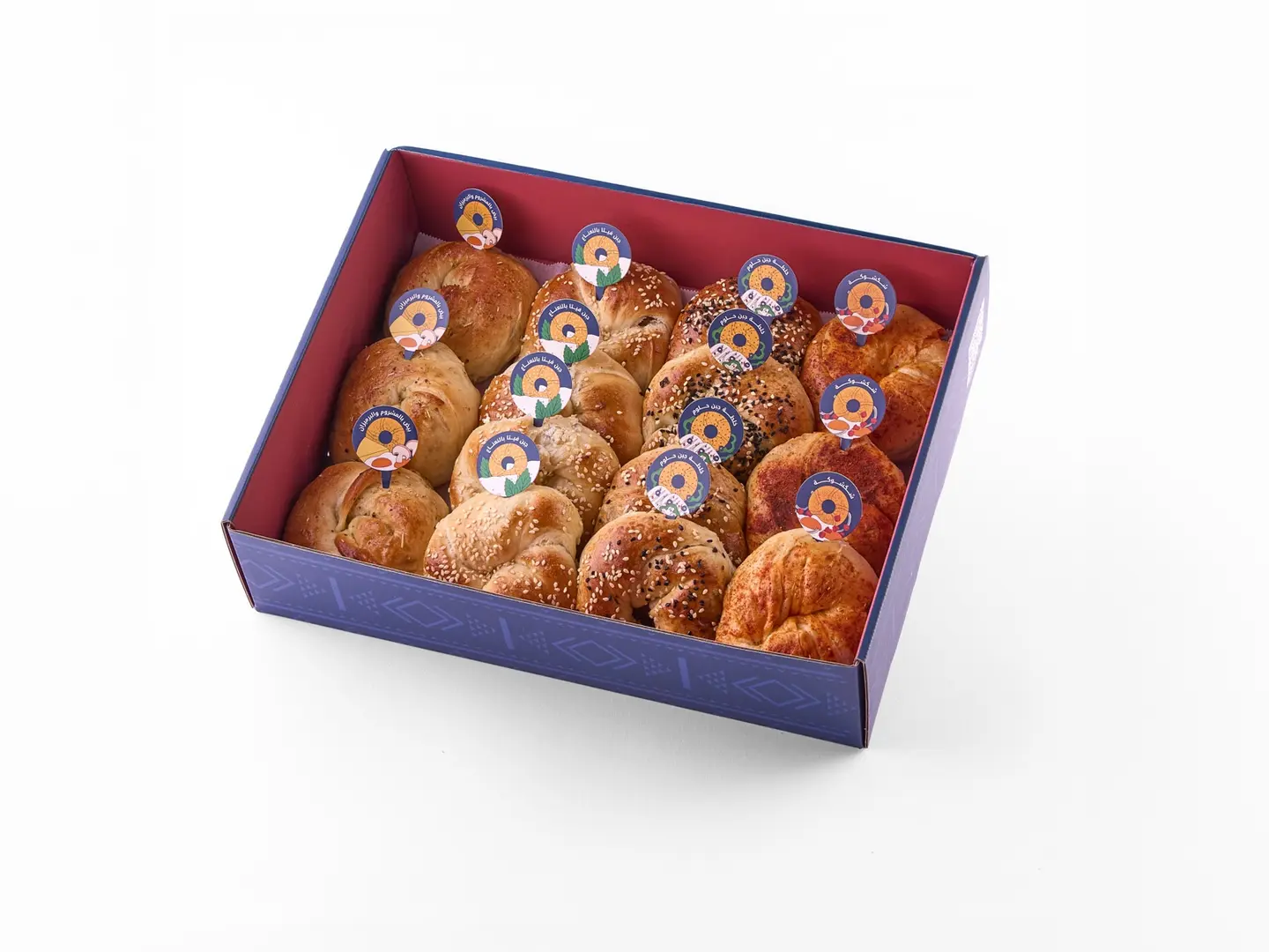 Cheese And Thyme Fatayer Box 15 Pieces