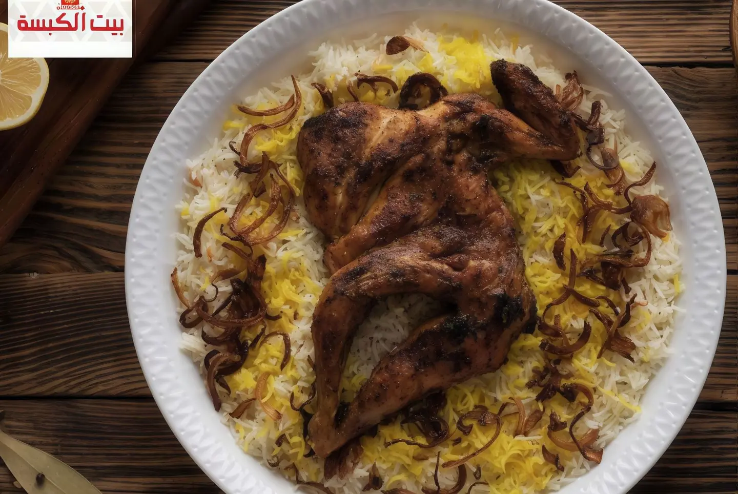 نص حبة دجاج مظبي