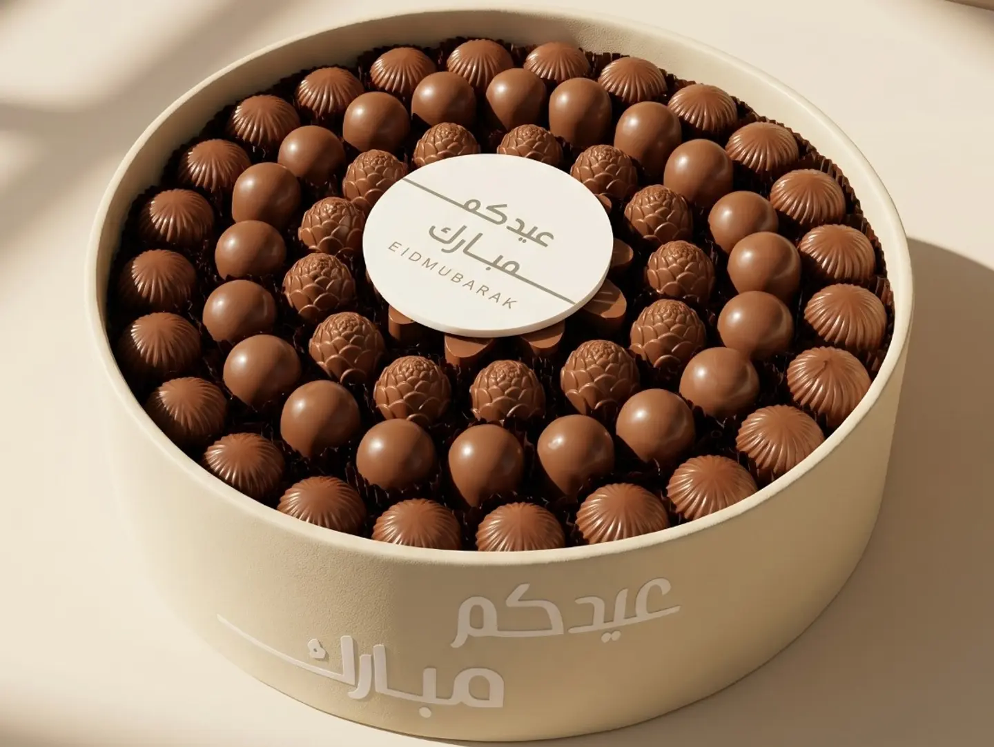 Large Luxury Chocolate Tray