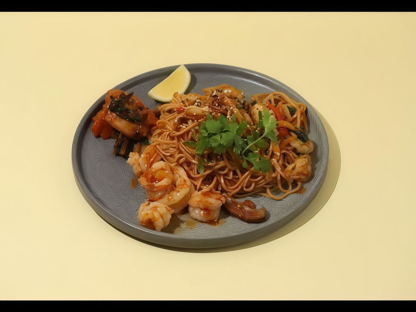 Korean Noodle Shrimp