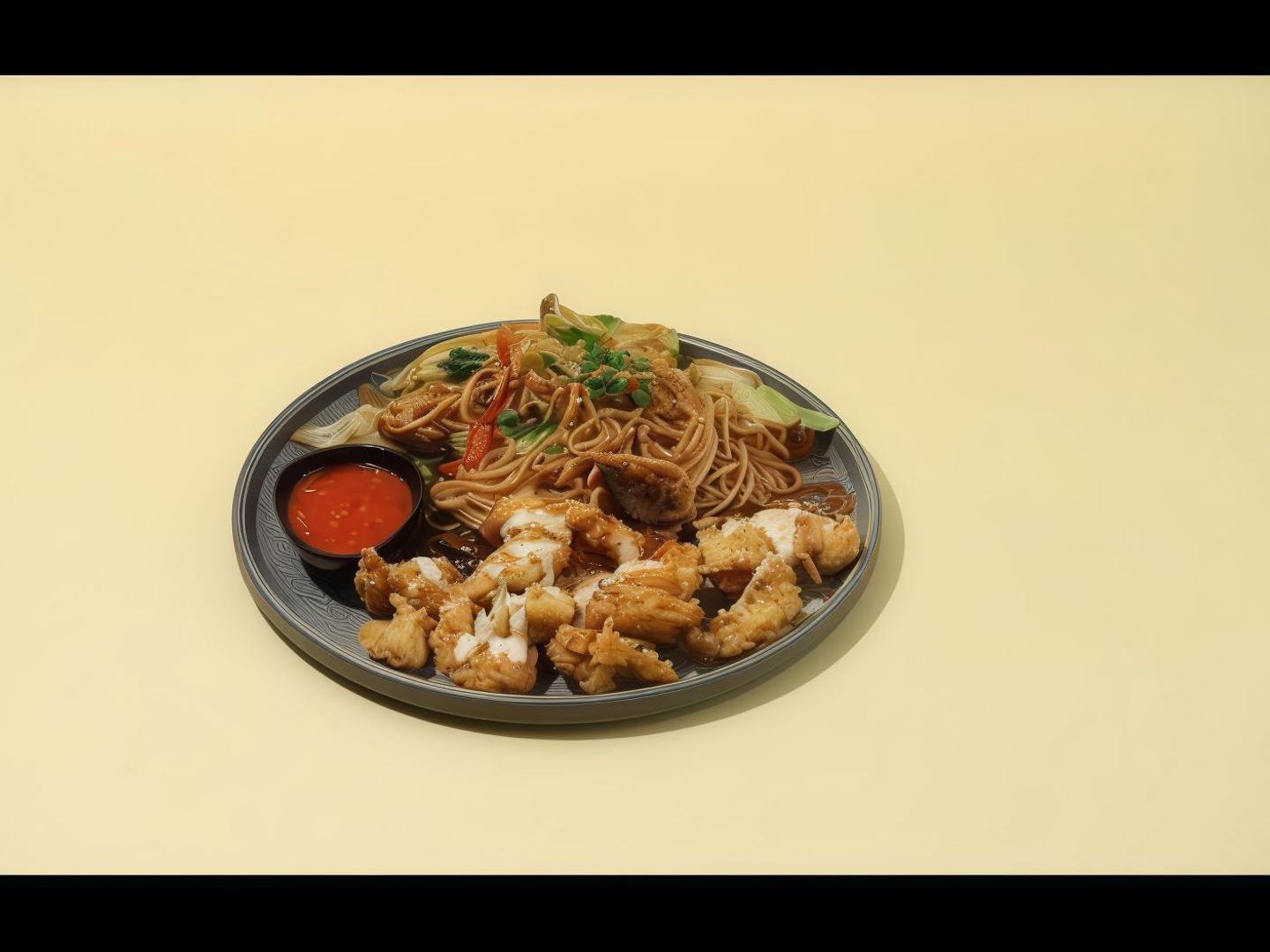 Hongkong Chicken Noodle