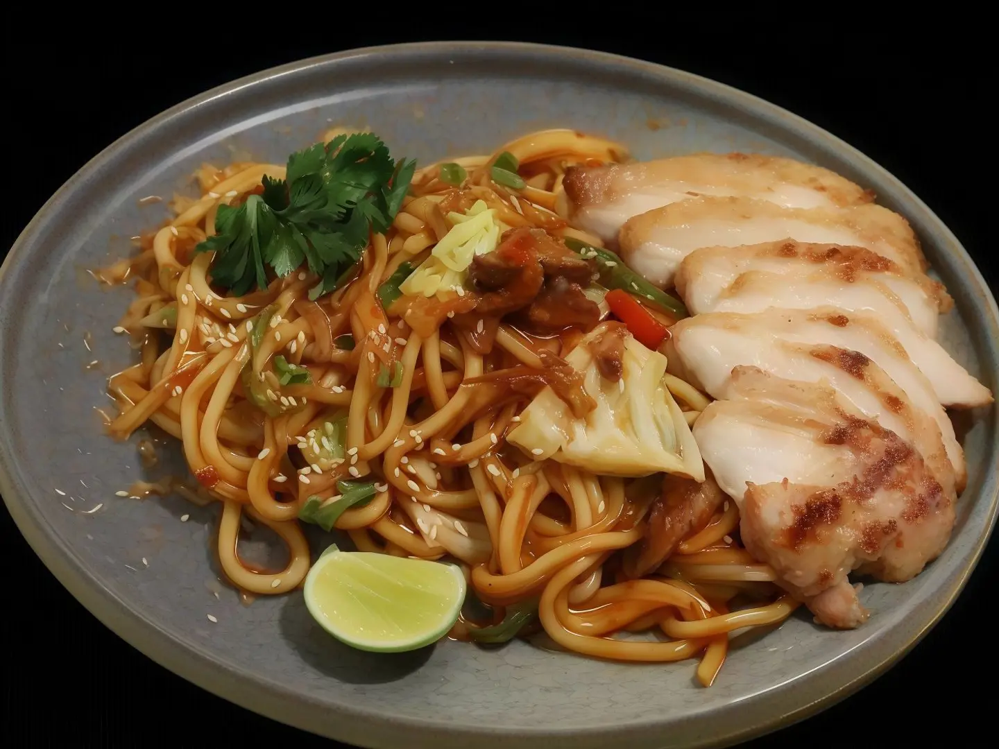 النودلز اليابانية روبيان