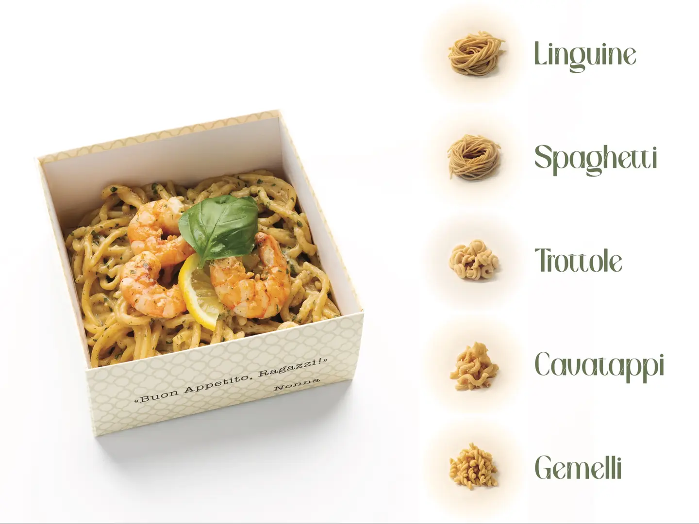 باستا ربيان بالليمون