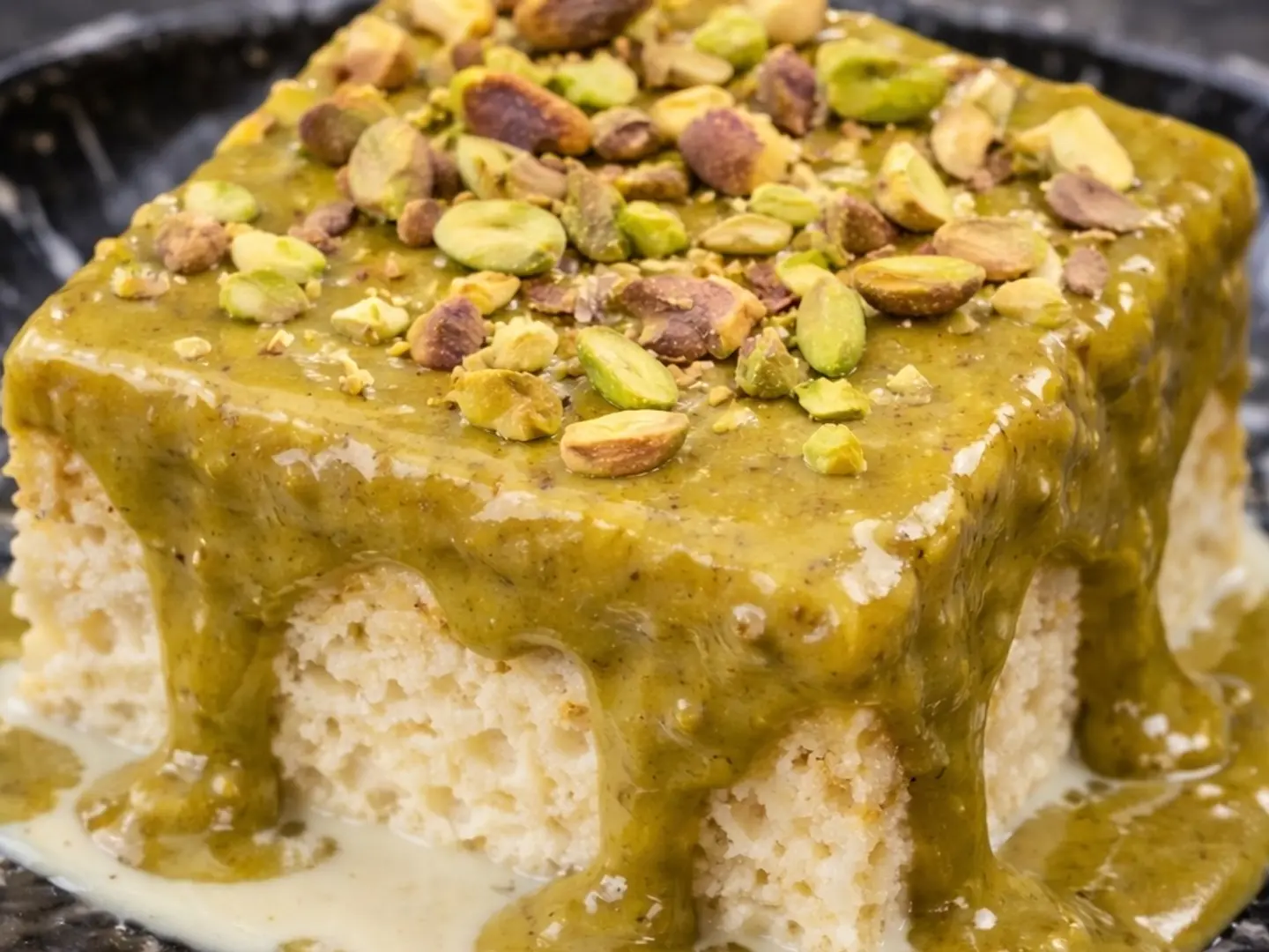 كعكة الفستق تريس ليتشيس