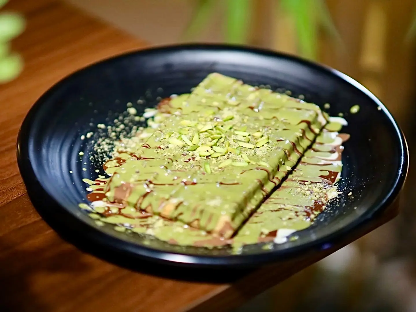 وافل بالفستق